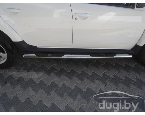 Пороги - трубы "Asos" для Duster.